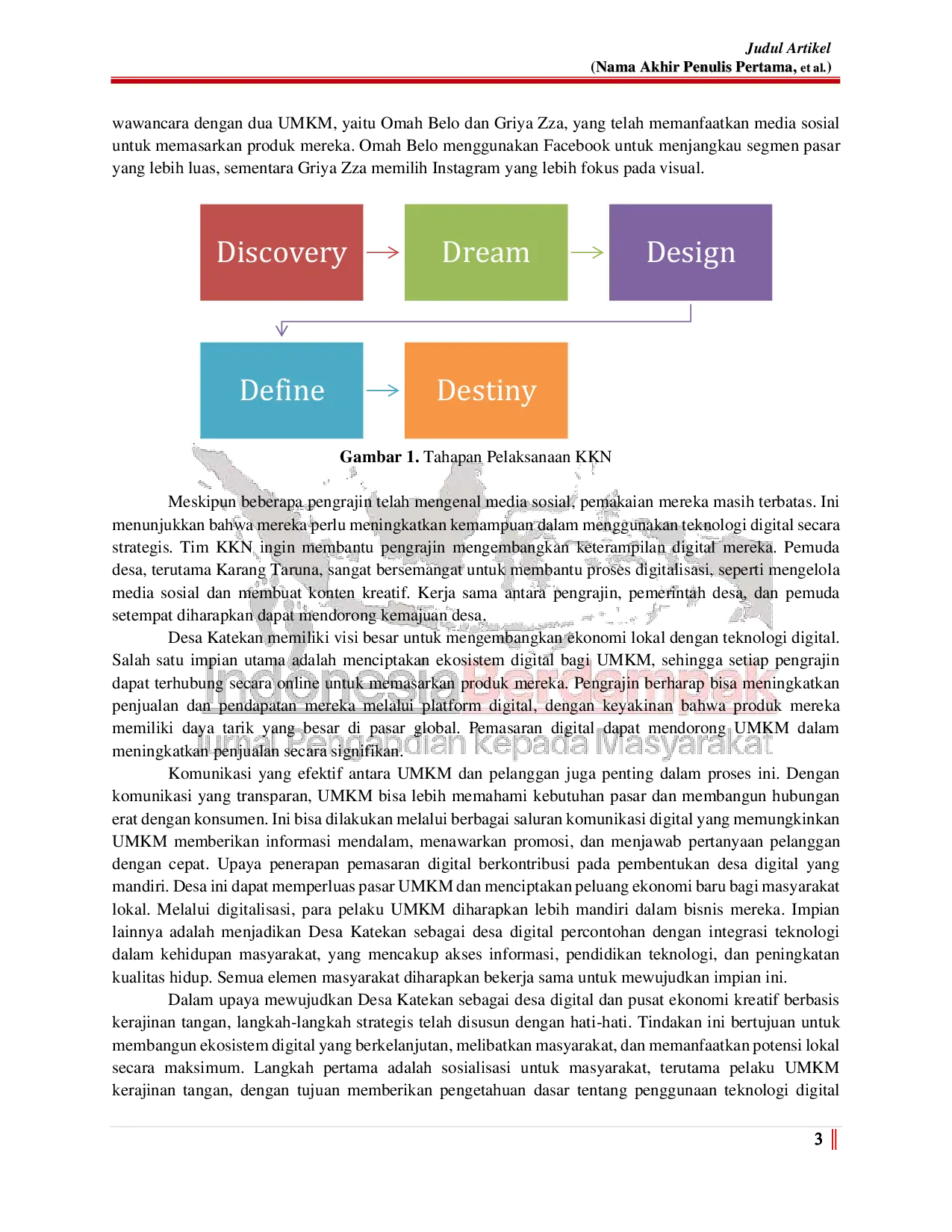 JURIS Pemanfaatan Media Sosial untuk Meningkatkan Pemasaran UMKM dengan Metode ABCD