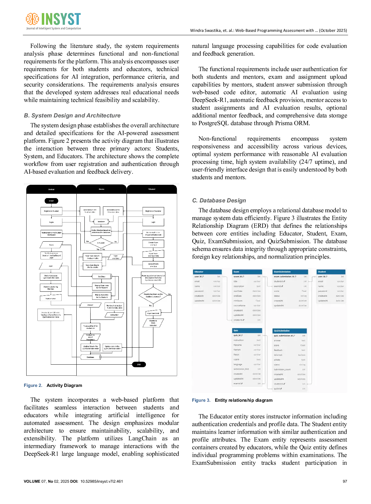 JURIS Web Based Programming Assessment with DeepSeek R1 AI Feedback System