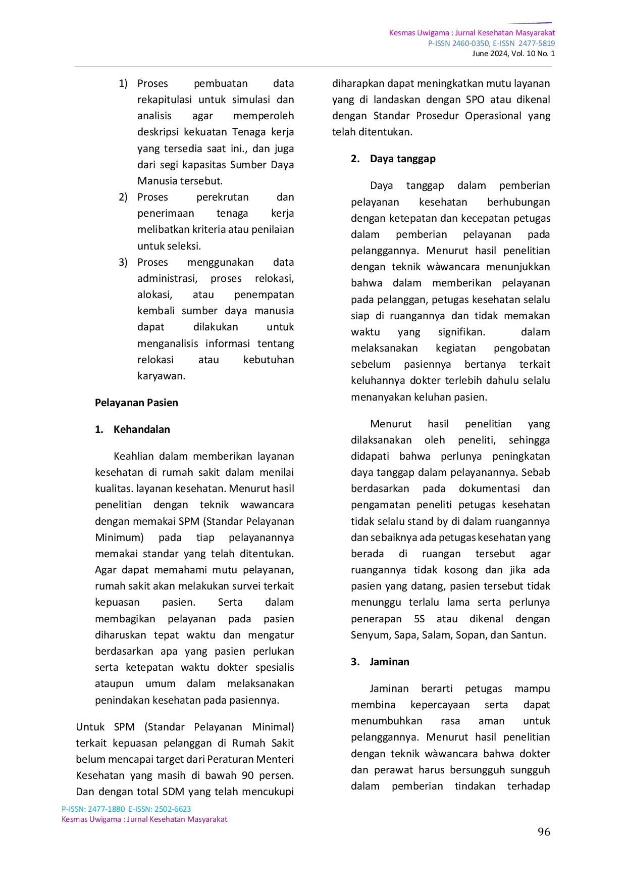 JURIS Systematic Review of Lean Management Hospital Transformation for Increasing Operational Efficiency and Patient Care