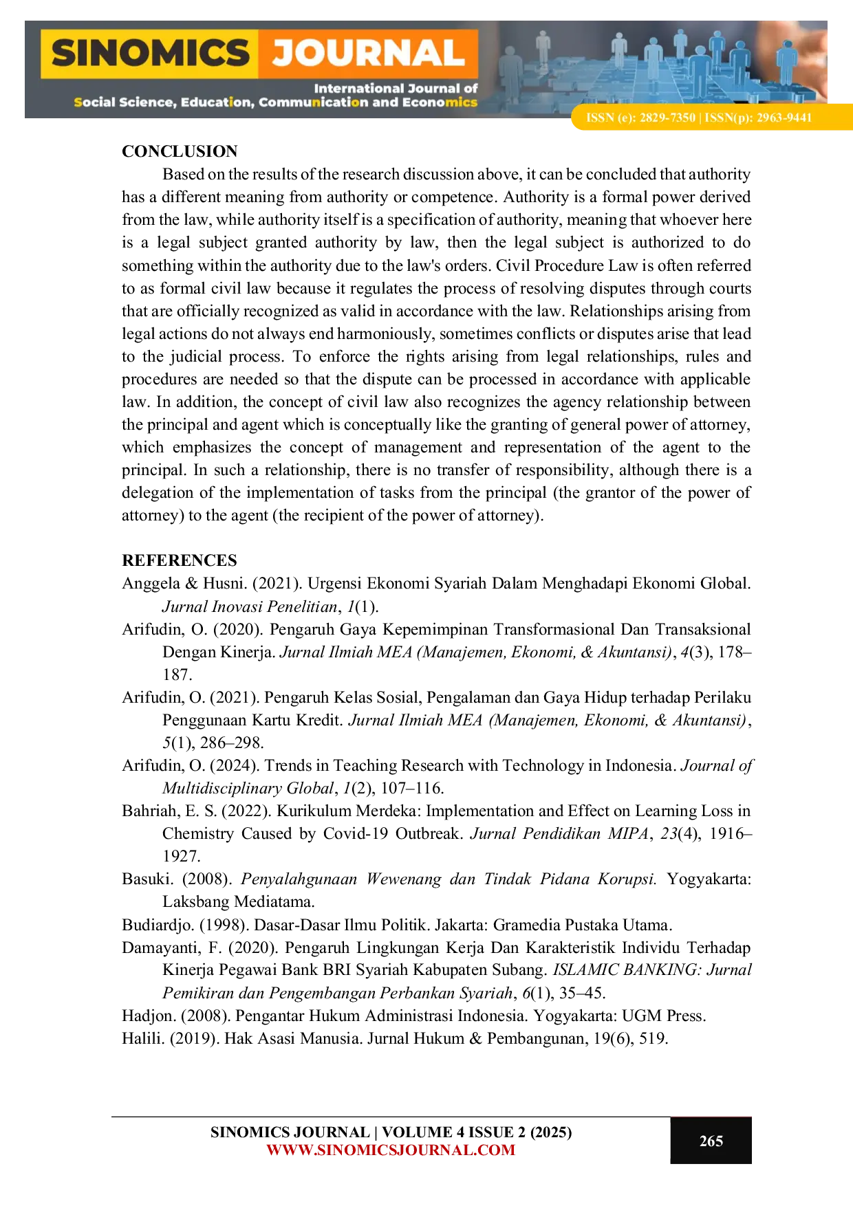 JURIS Study of Authority from a Civil Law Perspective