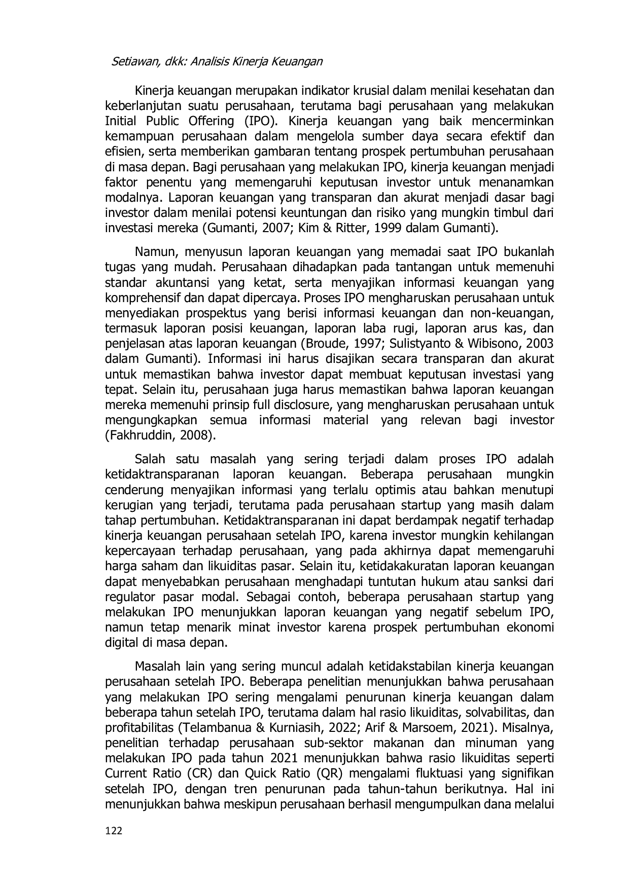 JURIS ANALISIS KINERJA KEUANGAN PERUSAHAAN YANG MELAKUKAN INITIAL PUBLIC OFFERING IPO DENGAN METODE ANALISIS COMMON SIZE STUDI KASUS PADA PT GoTo GOJEK TOKOPEDIA Tbk