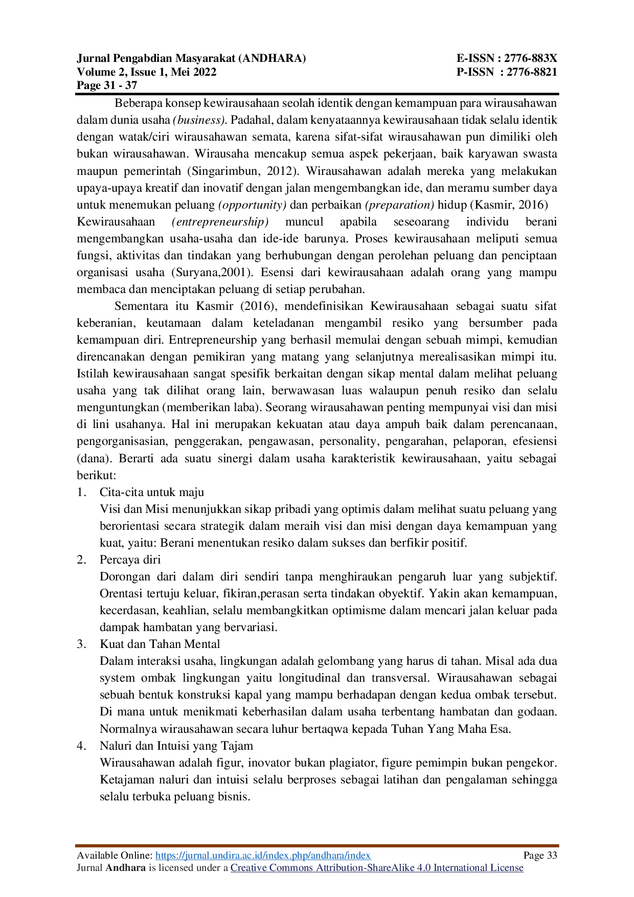 JURIS Pembinaan Usaha Mandiri Untuk Memotivasi Minat Dan Kemampuan Berwirausaha Kelompok Kampung Ramah Lingkungan Desa Bojongkulur Kabupaten Bogor Untuk Meningkatkan Kualitas Hidup