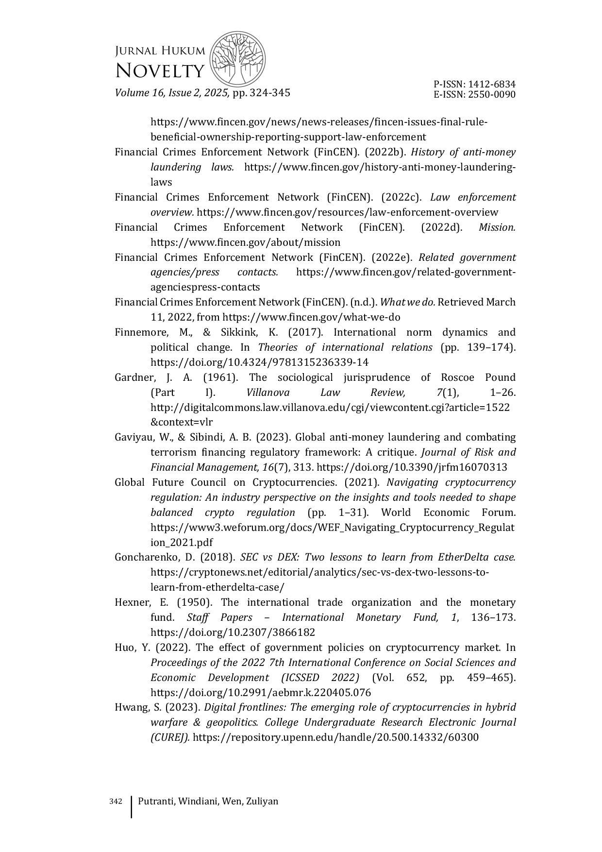 JURIS Navigating the regulatory landscape Combating corruption cryptocurrency crime and illicit finance through global coordination