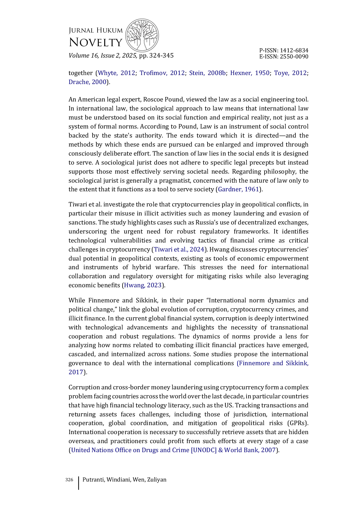 JURIS Navigating the regulatory landscape Combating corruption cryptocurrency crime and illicit finance through global coordination