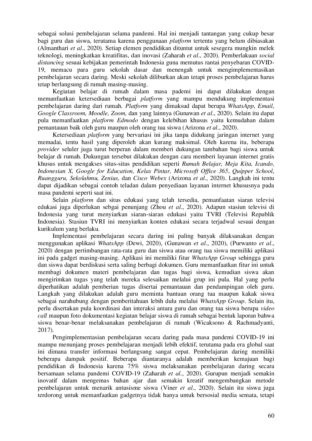 JURIS The Impact of Covid 19 Pandemic on Learning Implementation of Primary and Secondary School Levels