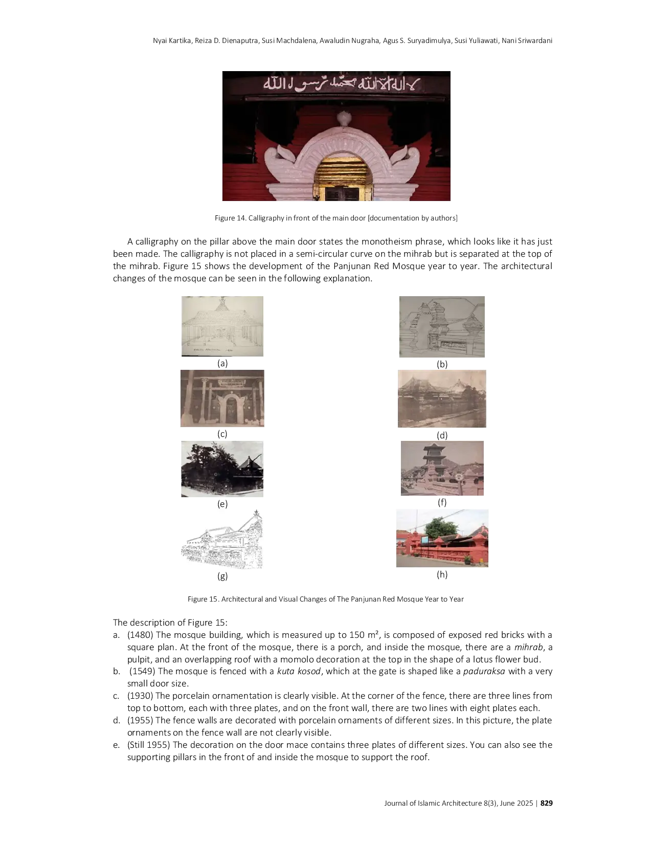 JURIS Unveiling Historical Religious And Philosophical Values of the Indonesia s Panjunan Red Mosque Via Architectural and Visual Narrative