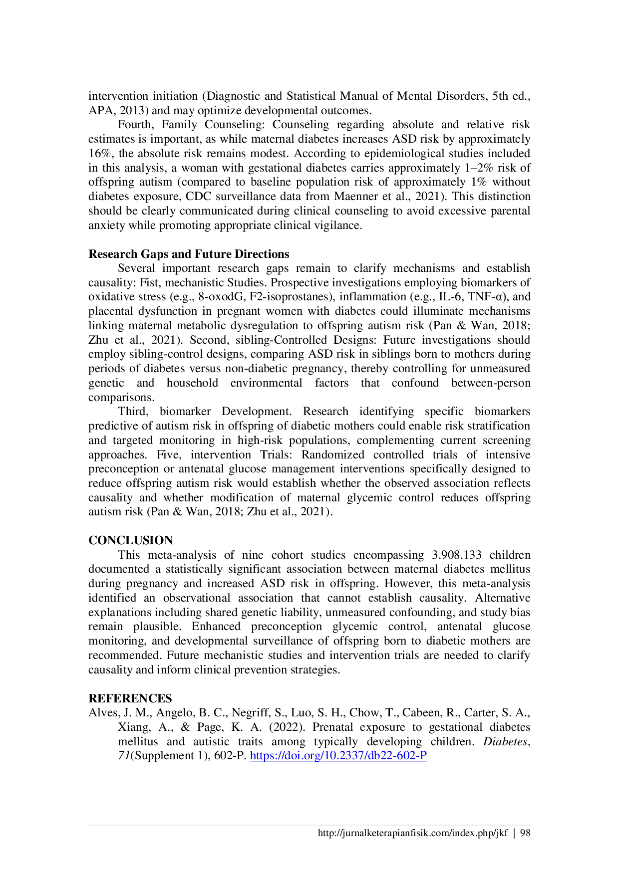 JURIS Gestational Diabetes Mellitus GDM and Autism Risk in Offspring A Systematic Review and Meta Analysis