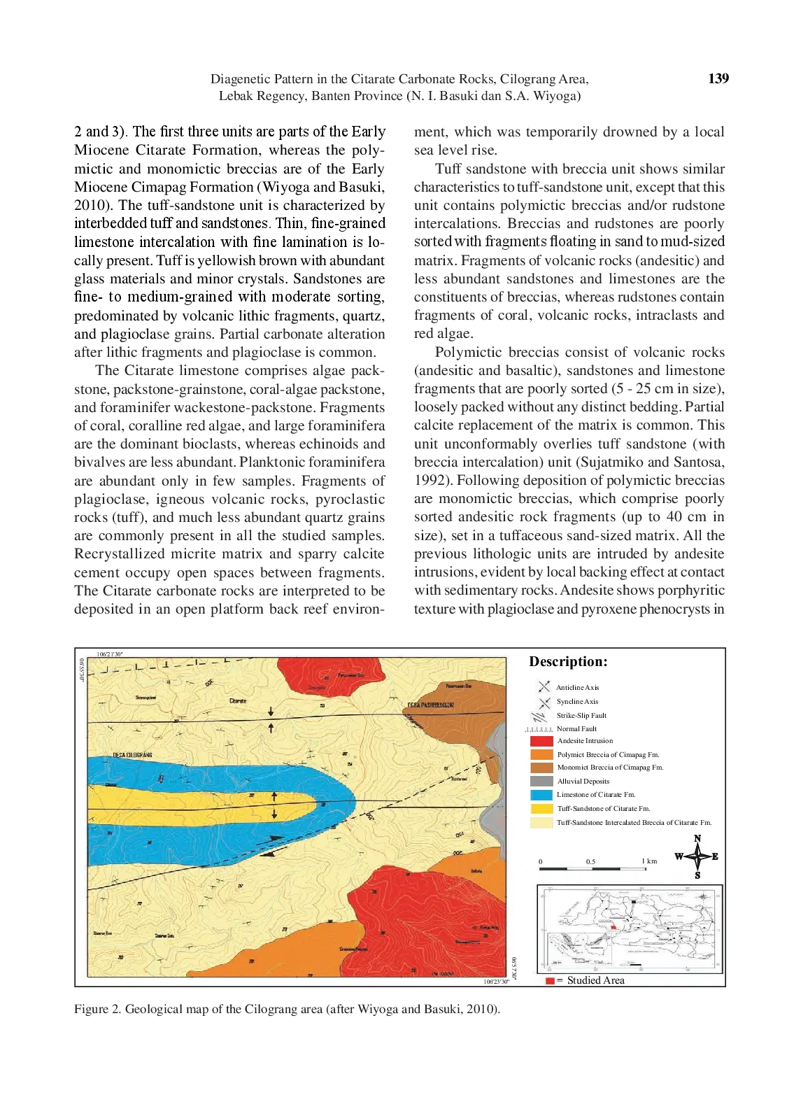 juris Diagenetic Pattern in the Citarate Carbonate Rocks Cilograng Area Lebak Regency Banten Province
