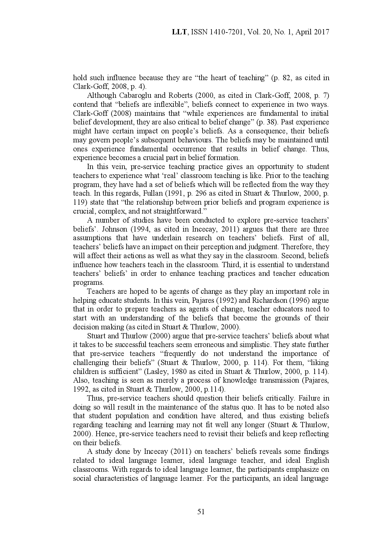 juris What Governs Their Practices A Study on Pre service English Language Teachers Beliefs
