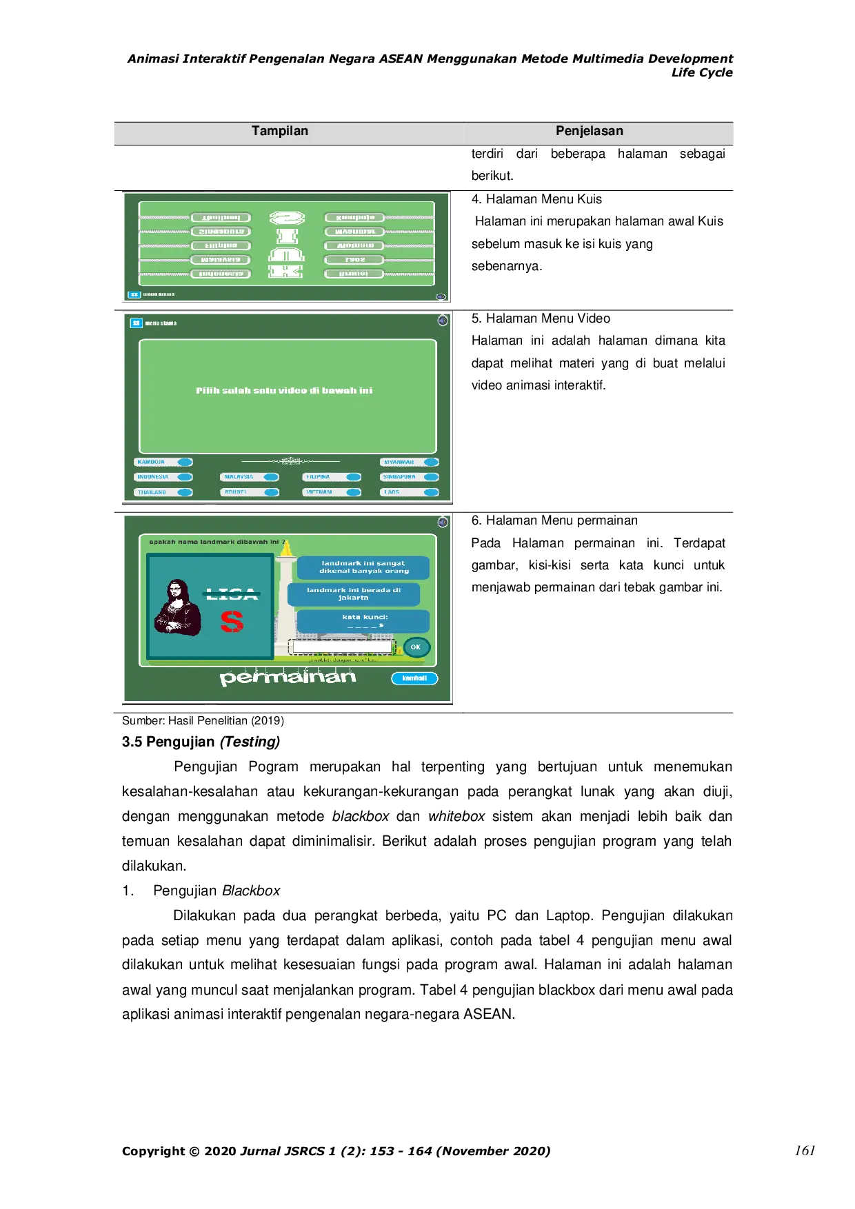 JURIS Animasi Interaktif Pengenalan Negara ASEAN Menggunakan Metode Multimedia Development Life Cycle