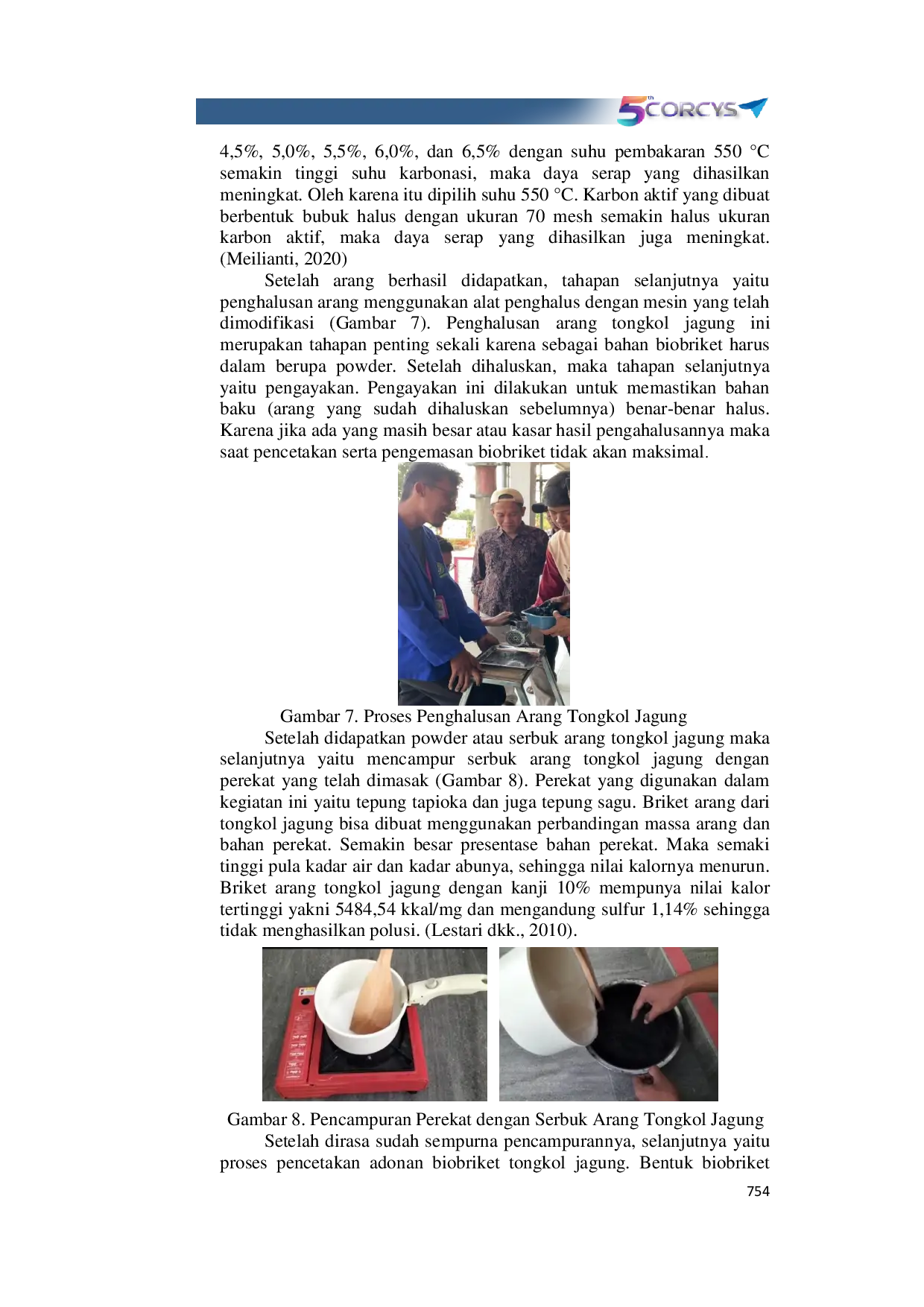 JURIS Diseminasi Teknologi Biobriket dari Pengolahan Limbah Tongkol Jagung pada Kelompok Masyarakat Pengrajin Arang di Desa Asemgede