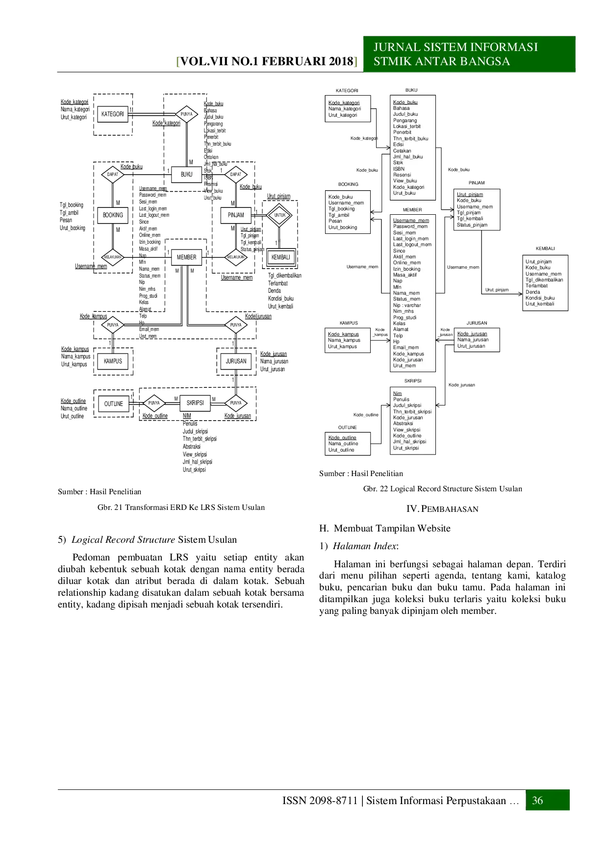 juris Sistem Informasi Perpustakaan Berbasis Web pada STMIK Nusa Mandiri Menggunakan PHP dan MySQL