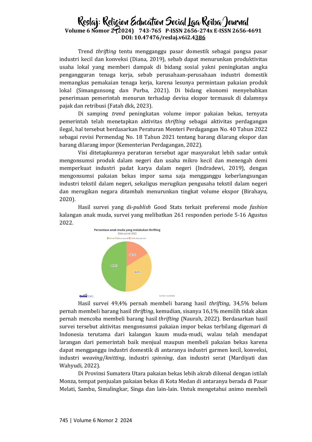 juris Determinan Keputusan Pembelian Pakaian Bekas Impor