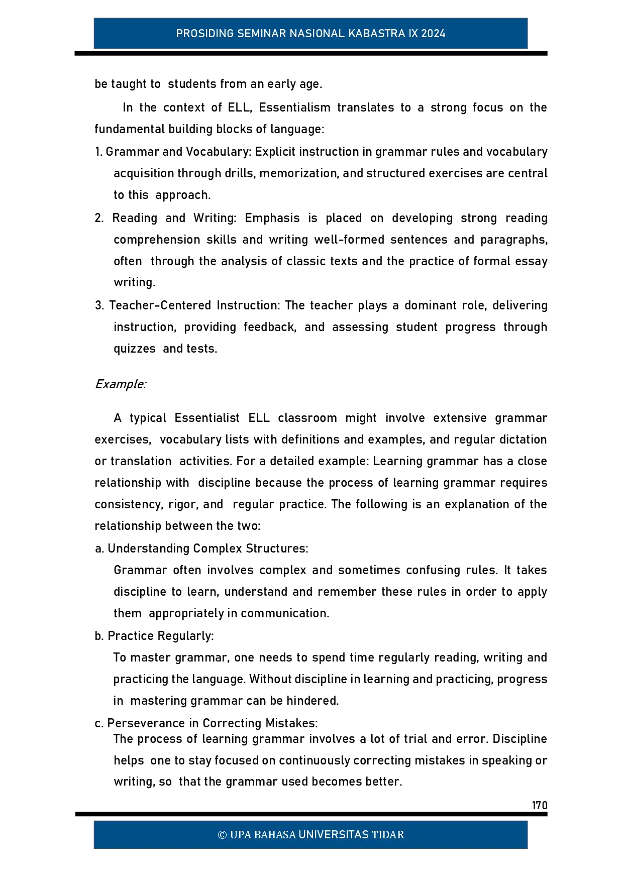 juris A Comparative Analysis of Essentialism Perennialism and Progressivism in English Language Learning