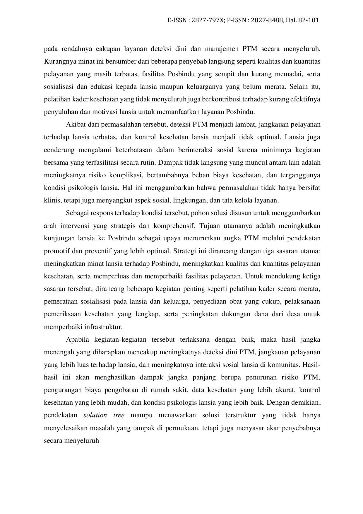 JURIS Meninjau Angka Kasus Hipertensi di Puskesmas Lampisang Kecamatan Peukan Bada Kabupaten Aceh Besar