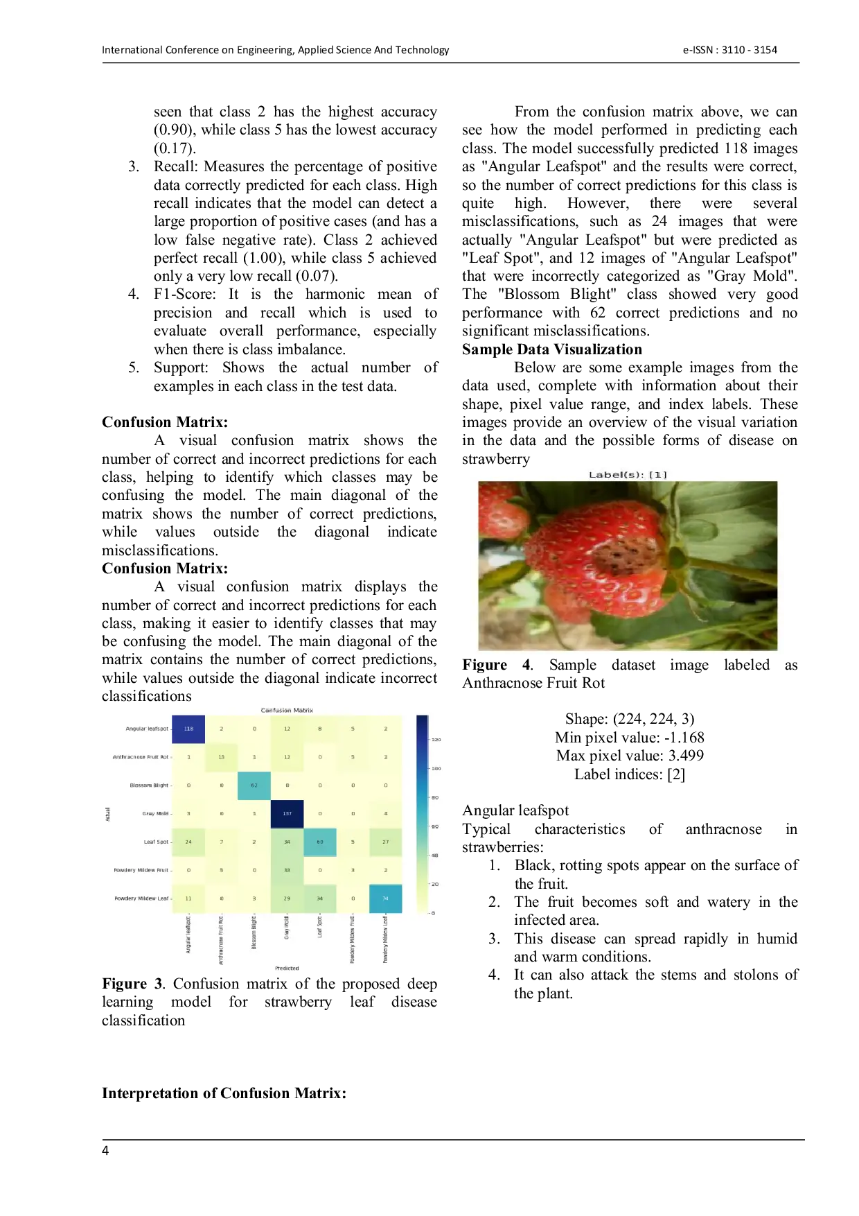 JURIS Application of Deep Learning with Image Preprocessing for Strawberry Leaf Disease Classification