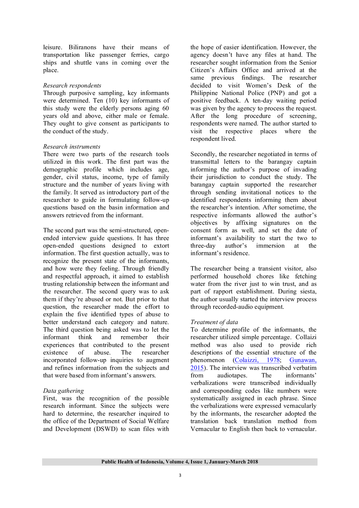 JURIS Lived Experiences Of The Abused Elderly