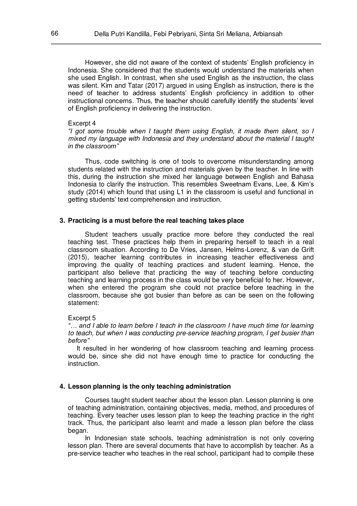 JURIS Recalling Student Teacher s Beliefs on English Language Teaching Evidence From a Pre Service Teaching Program in Indonesia