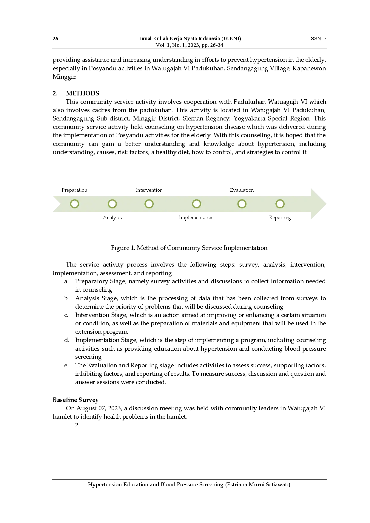 juris Hypertension Education and Blood Pressure Screening