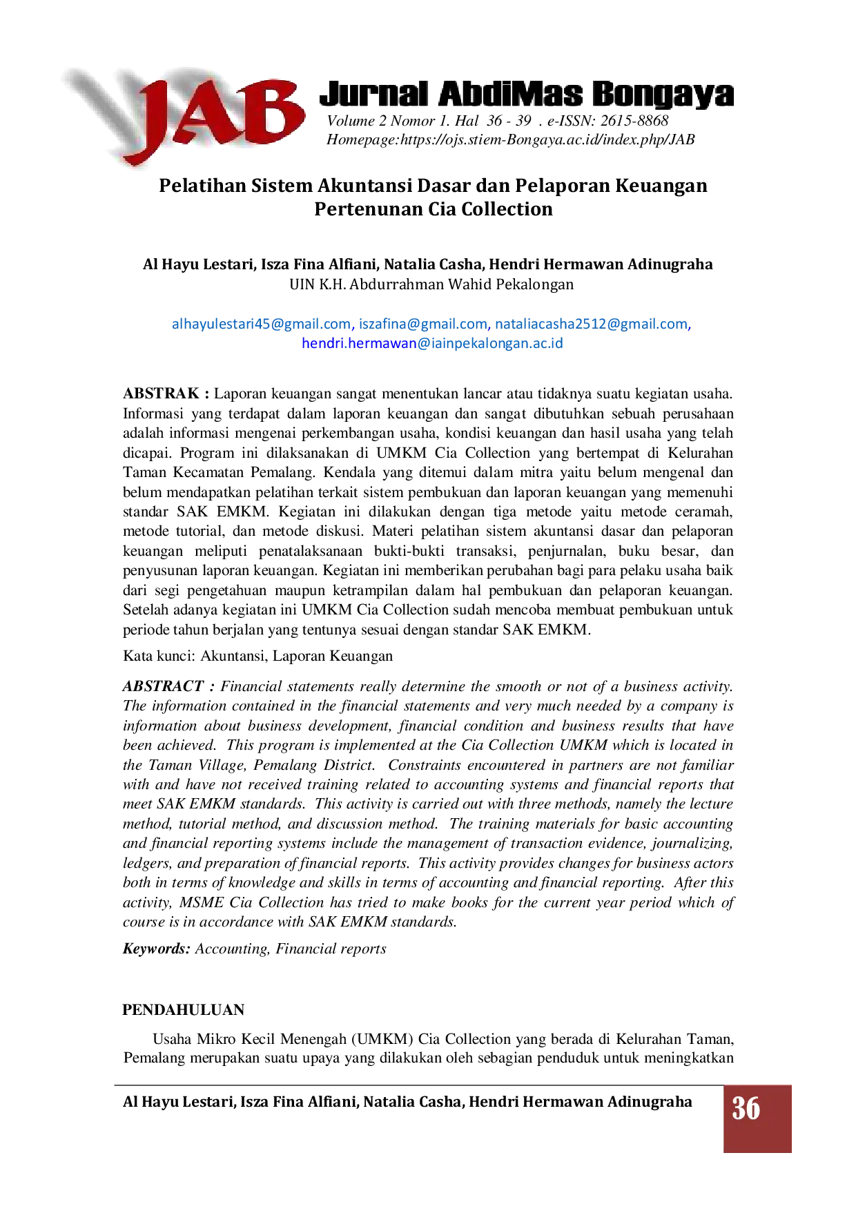 juris Pelatihan Sistem Akuntansi Dasar dan Pelaporan Keuangan Pertenunan Cia Collection Pelatihan Sistem Akuntansi Dasar dan Pelaporan Keuangan Pertenunan Cia Collection