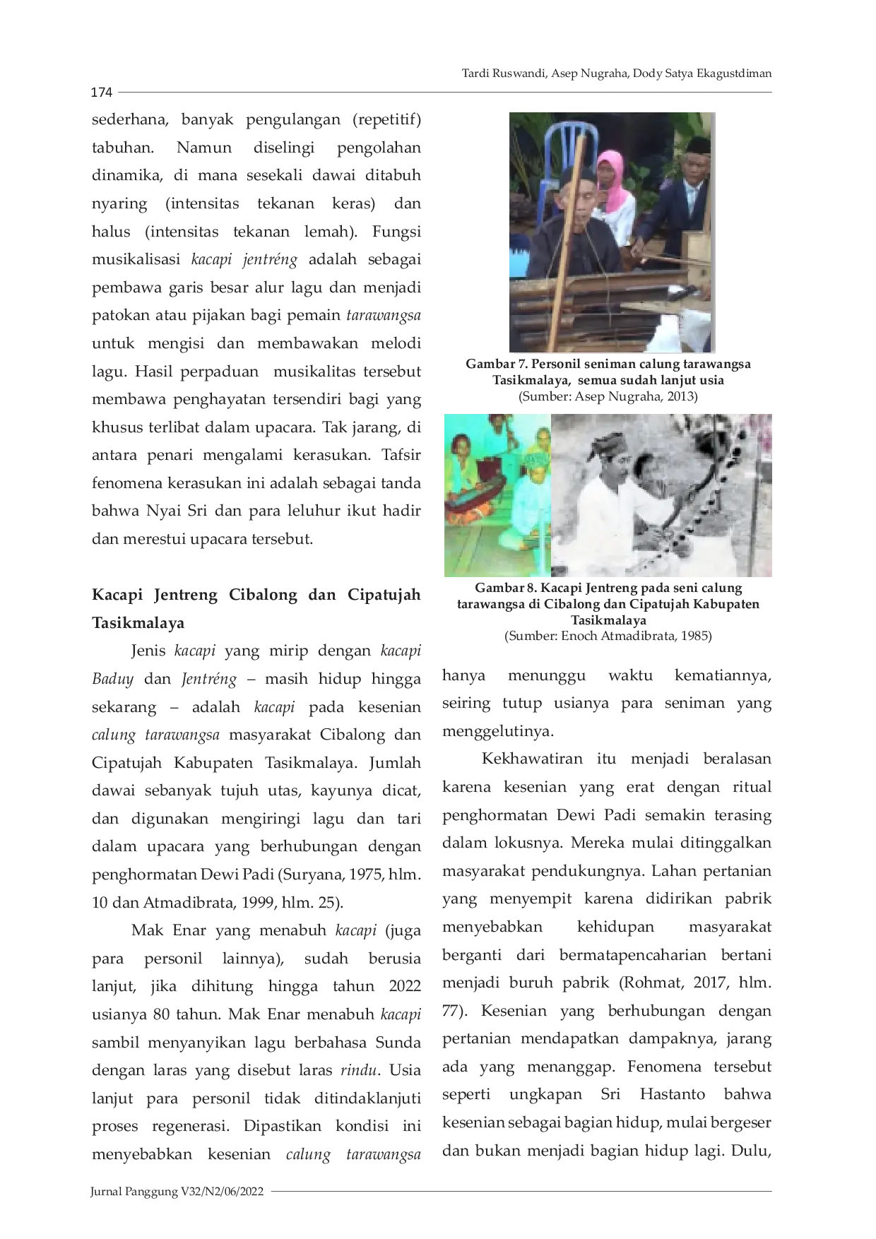 JURIS Keberadaan Jenis Kacapi dalam Ganre Kesenian Tradisional Sunda