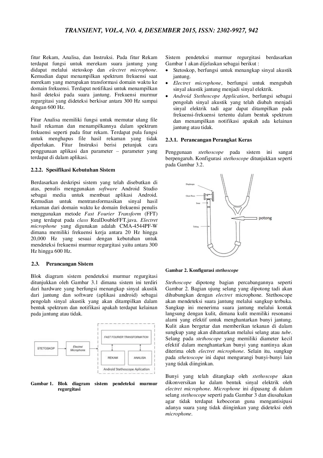 JURIS Rancang Bangun Sistem Pendeteksi Murmur Regurgitasi Jantung Berbasis Android