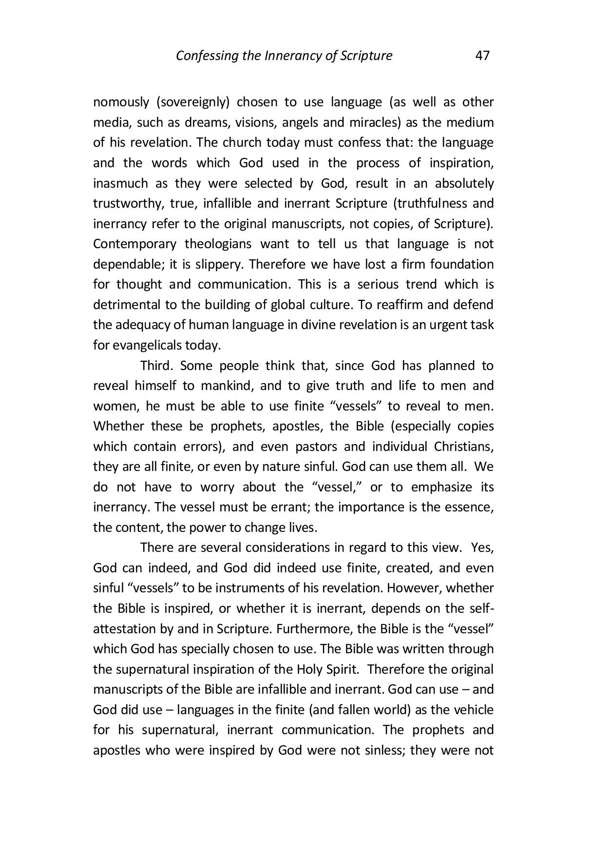 juris The Meaning And Significance Of Confessing The Inerrancy Of Scripture Today