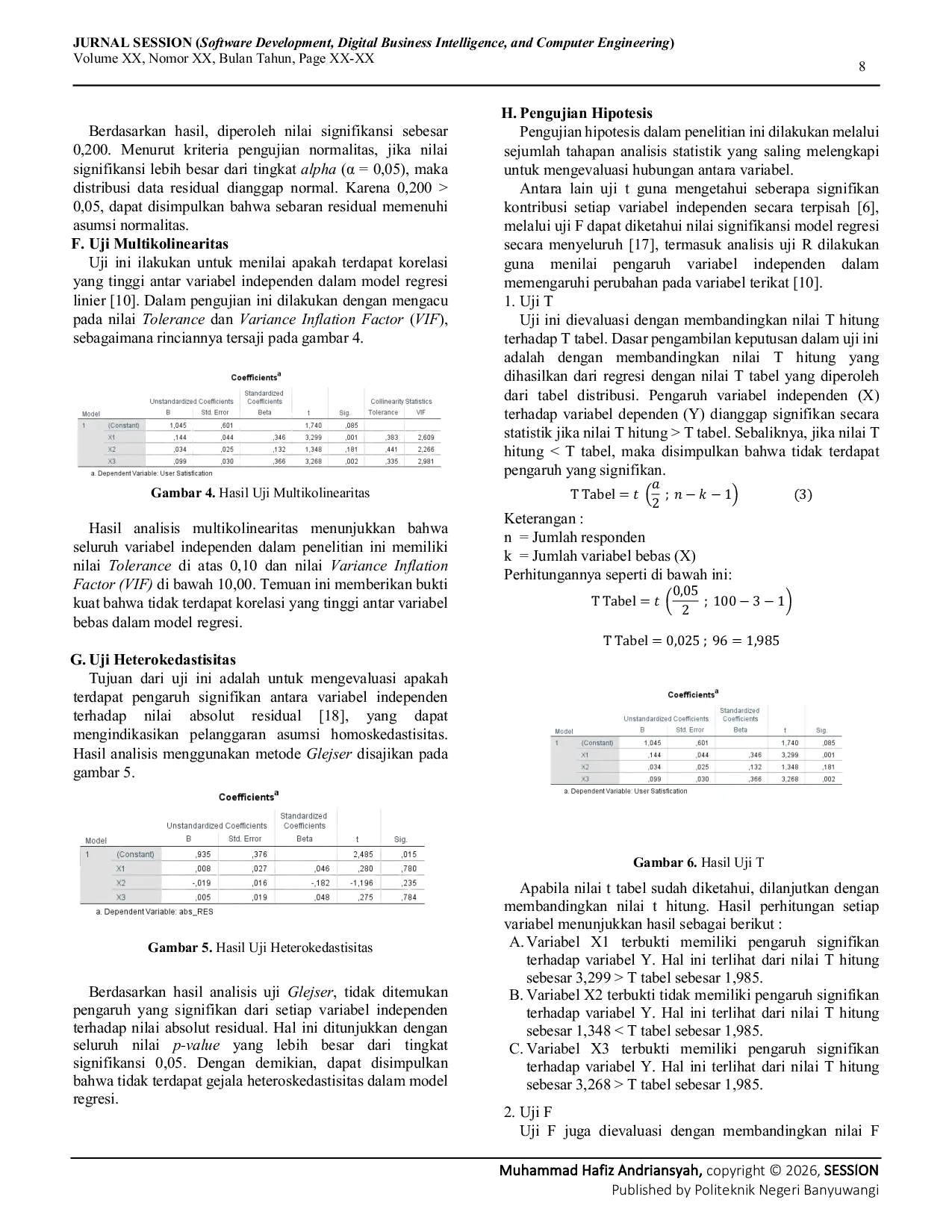 JURIS Analisis Pengaruh Kualitas Website Satupersen Terhadap Pengalaman Pengguna UX Menggunakan Metode Webqual 4 0
