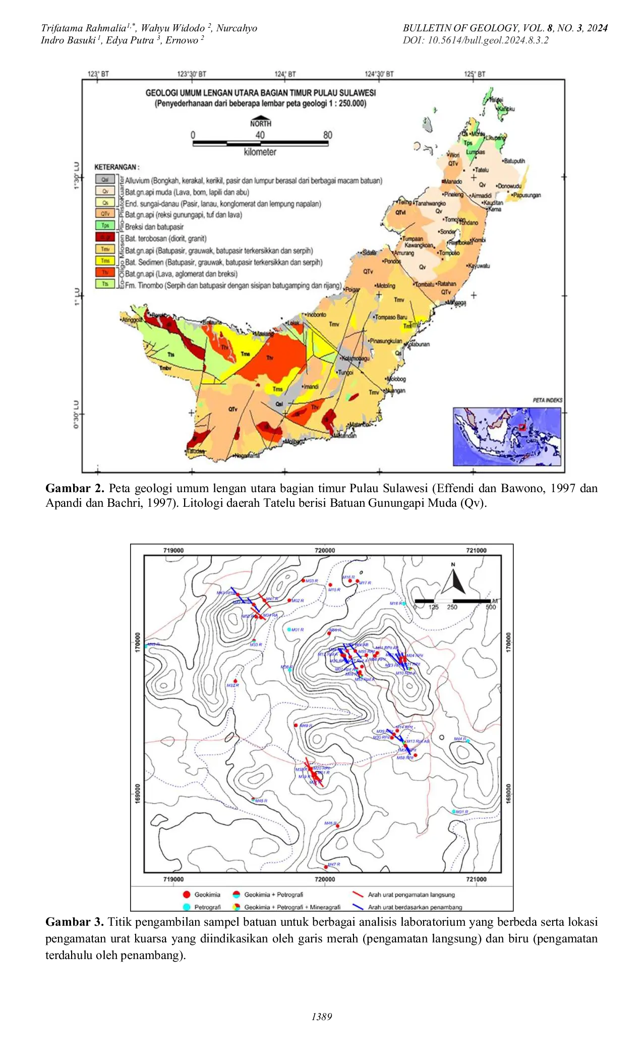 JURIS Karakteristik Mineralisasi Endapan Emas Daerah Tatelu Minahasa Utara