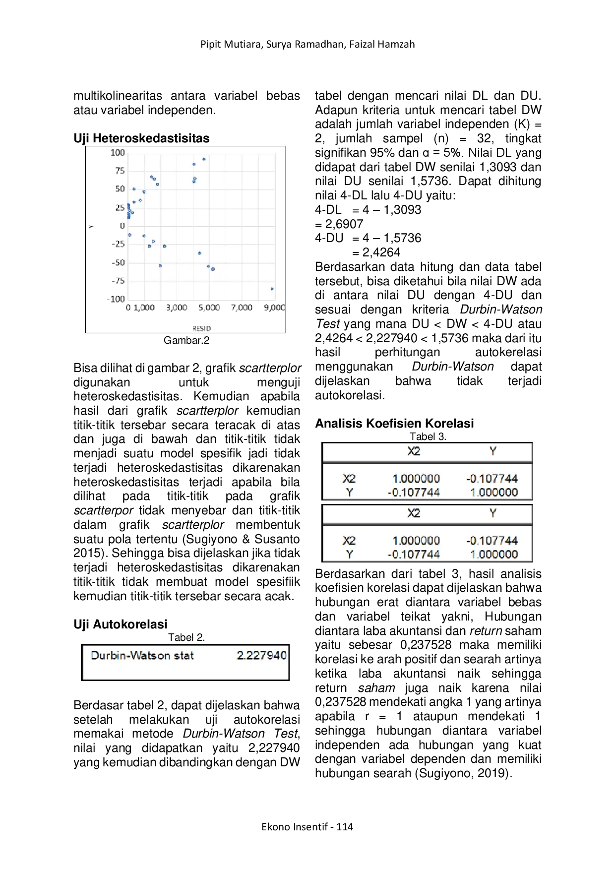 juris Pengaruh Laba Akuntansi dan Arus Kas terhadap Return Saham