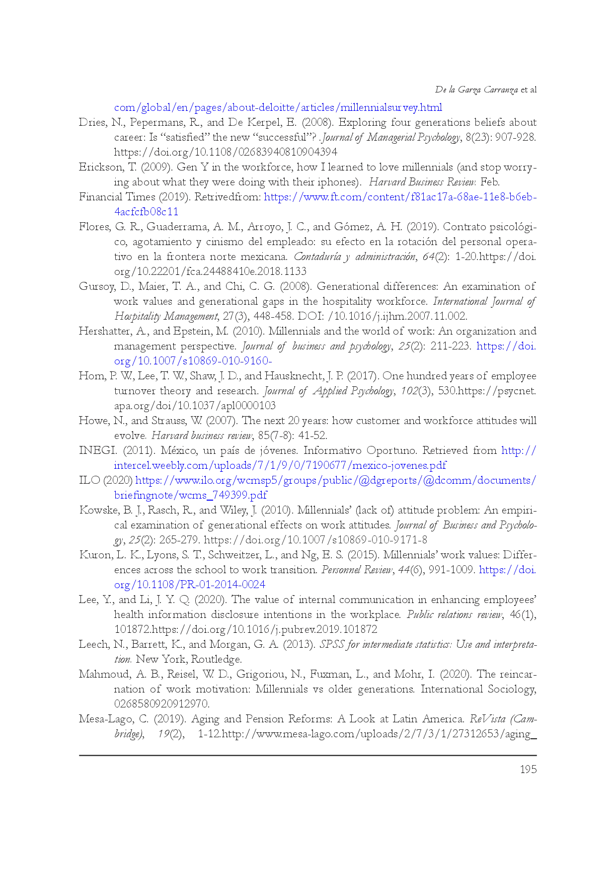 juris Validation of A Measuring Scale of The Factors for The Employability of Millennials