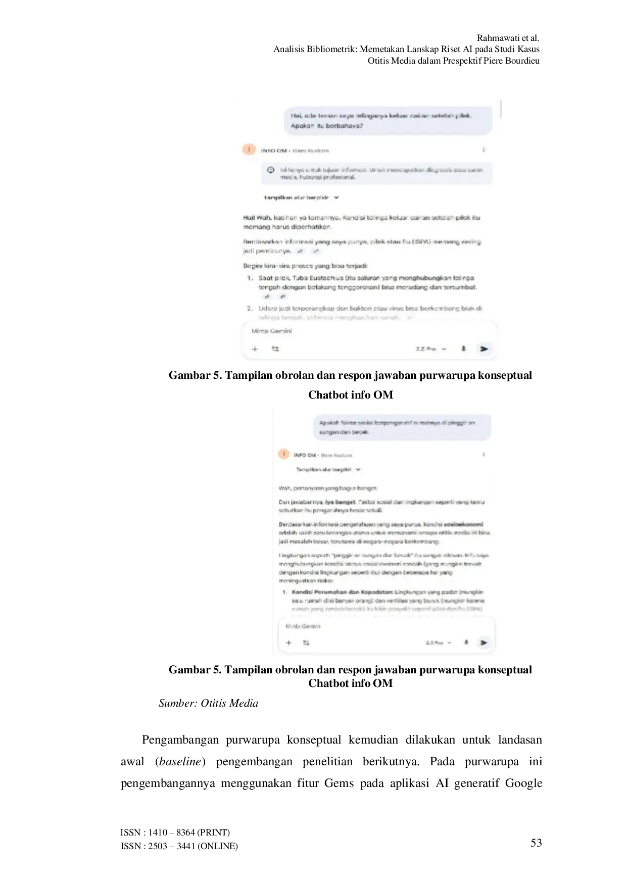 JURIS Analisis Bibliometrik Memetakan Lanskap Riset AI pada Studi Kasus Otitis Media dalam Perspektif Pierre Bourdieu