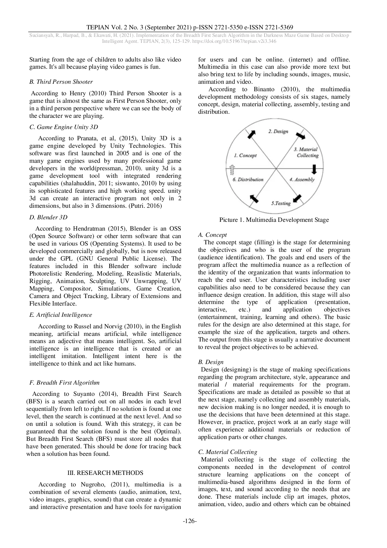 JURIS Implementation of the Breadth First Search Algorithm in the Darkness Maze Game Based on Desktop Intelligent Agent