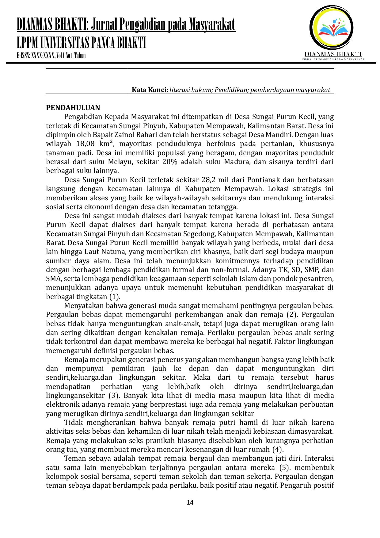 JURIS Membangun Literasi Hukum dan Pendidikan dalam Masyarakat