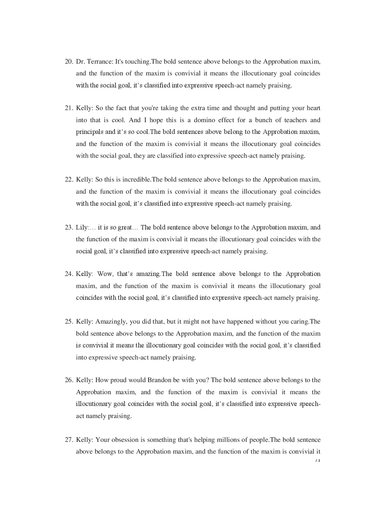 juris Kinds and Functions of Maxim Politeness in The Kelly Clarkson Show