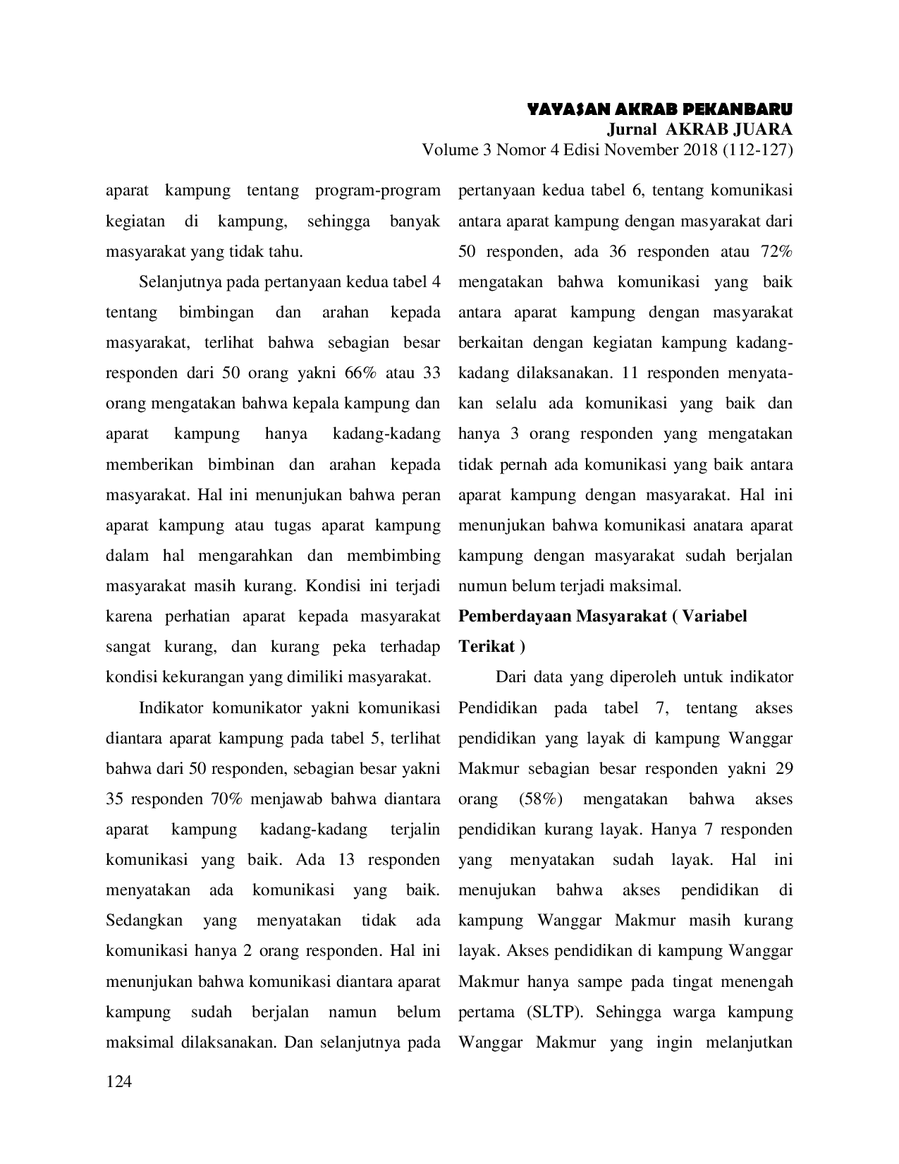 JURIS Urgensi Pembentukan Peraturan Daerah Partisipatif Di Kabupaten Nabire