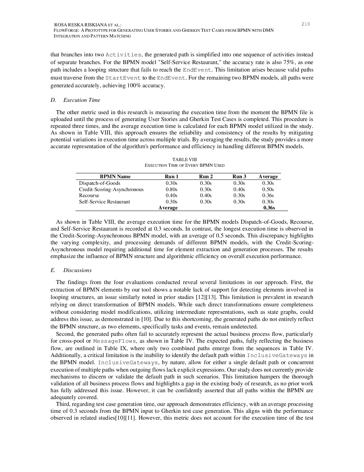 JURIS FlowForge A Prototype for Generating User Stories and Gherkin Test Cases from BPMN with DMN Integration and Pattern Matching