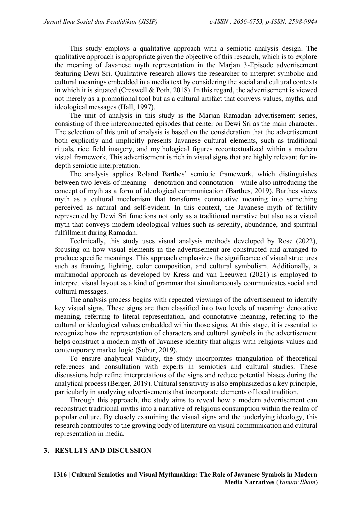 JURIS Cultural Semiotics and Visual Mythmaking The Role of Javanese Symbols in Modern Media Narratives