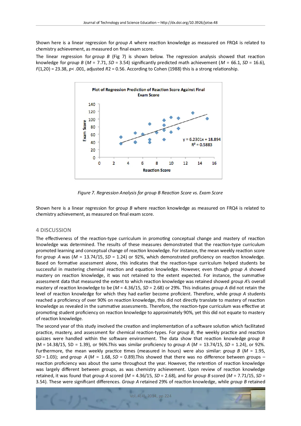 JURIS Use of Chemistry Software to Teach and Assess Model Based Reaction and Equation Knowledge
