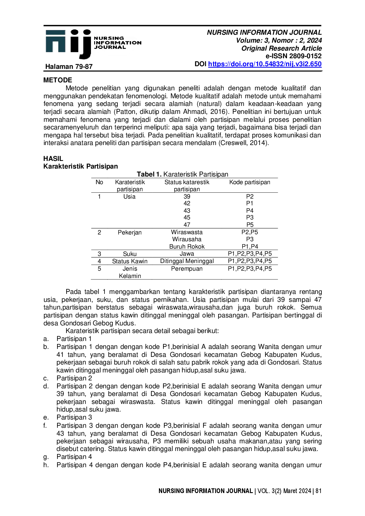 juris Study Fenomenologi Chronic Sorrow pada Individu yang Kehilangan Pasangan Hidup Akibat Covid 19