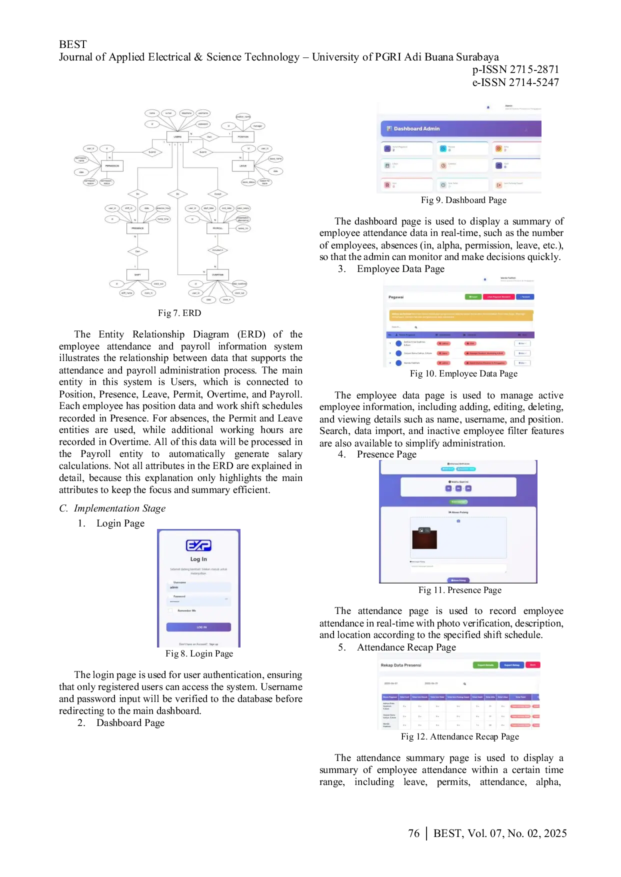 JURIS Design and Development of a Web Based Employee Attendance and Payroll Information System at CV Expressa