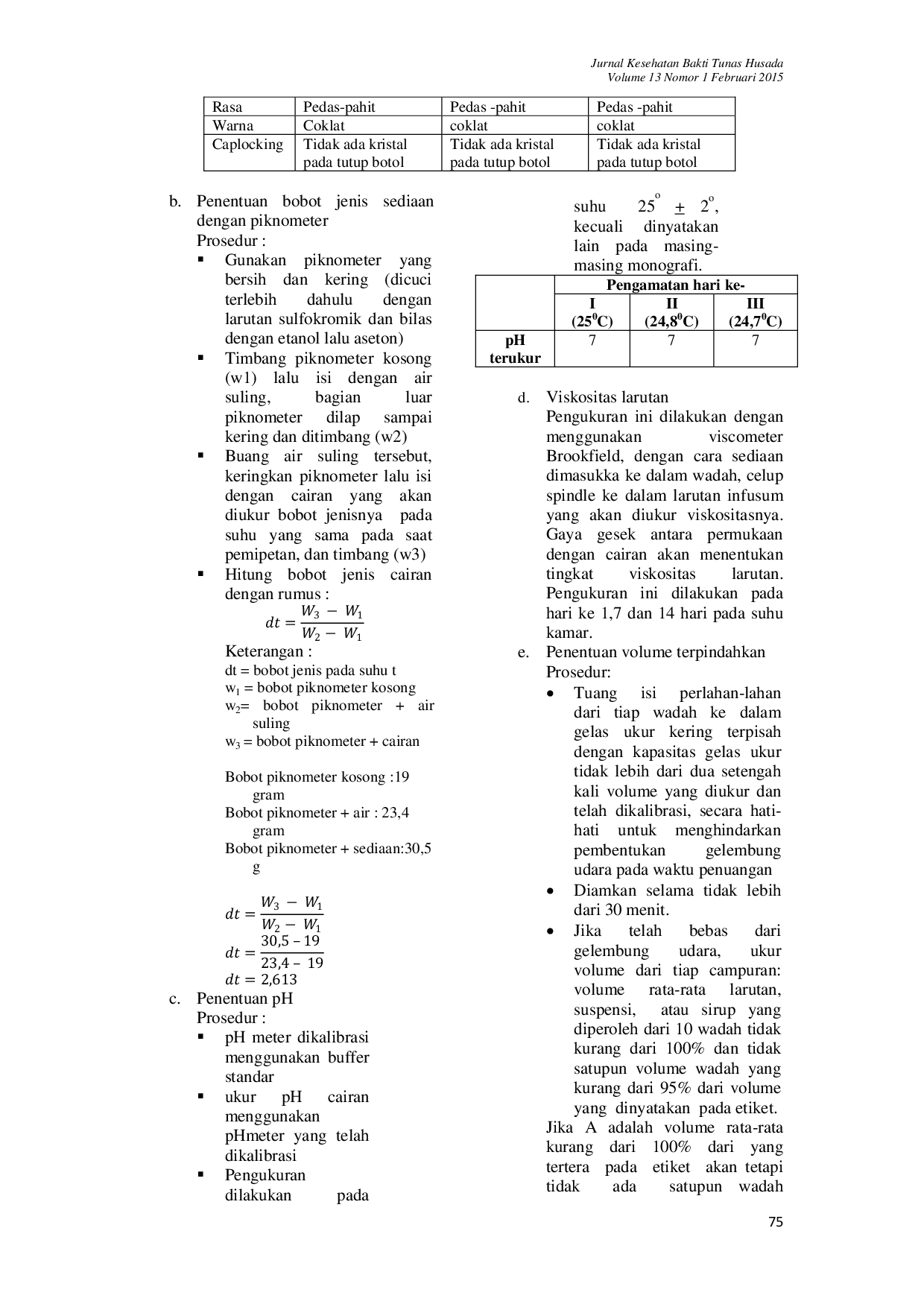 JURIS PENGEMBANGAN FORMULASI SEDIAAN INFUSUM JAHE Zingiber officinale