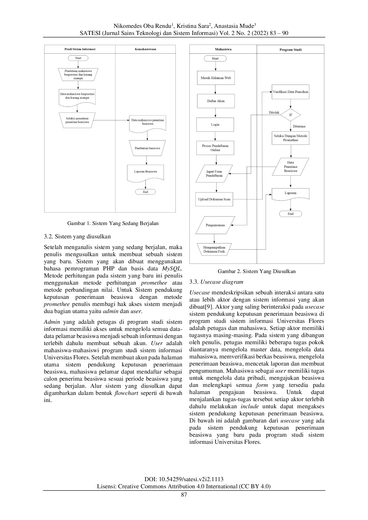 JURIS Penerapan Metode Promethee pada Sistem Pendukung Keputusan Penerimaan Beasiswa