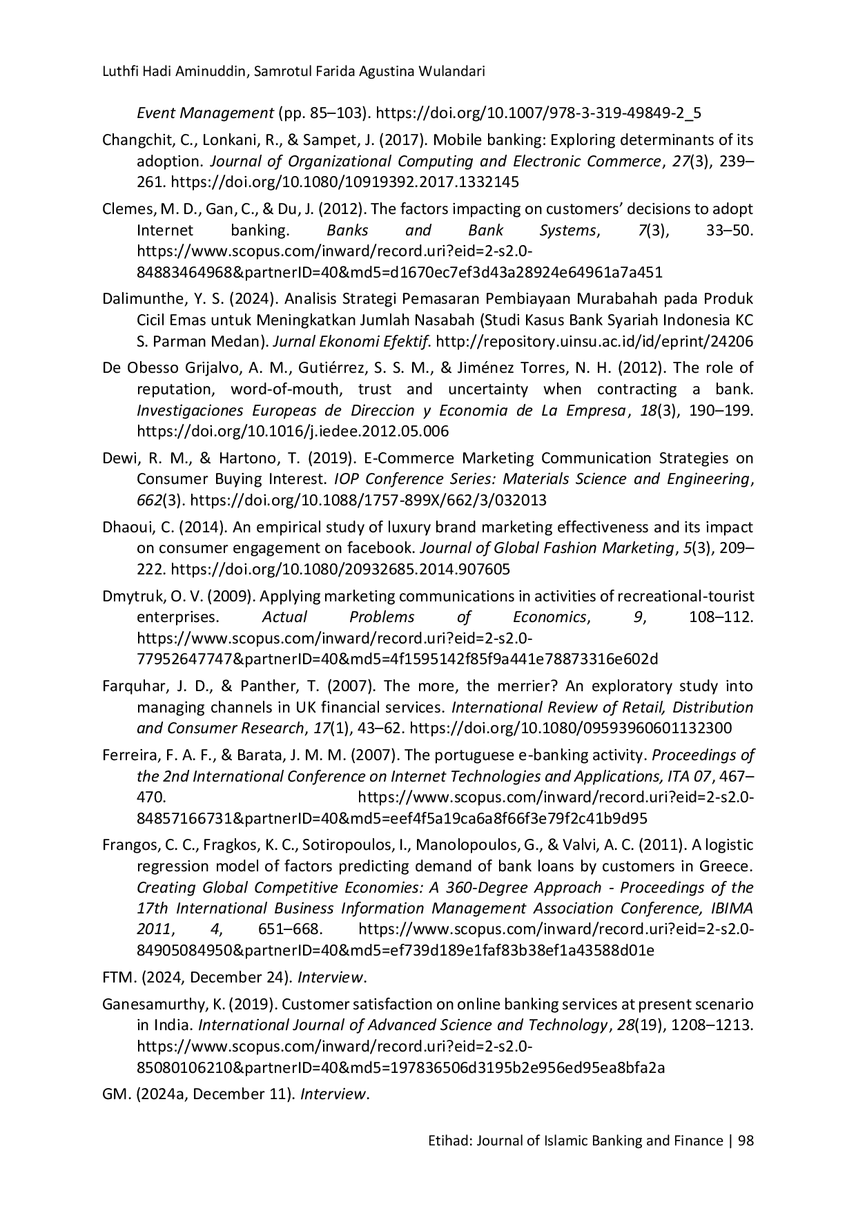 JURIS Marketing Communication Strategy for Gold Installment Products to Increase the Number of Customers at Bank Syariah