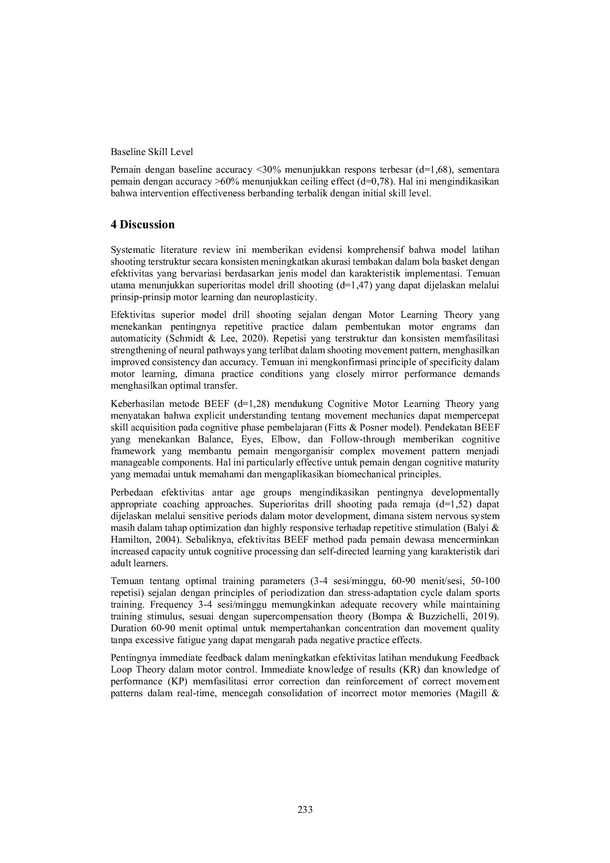 JURIS Systematic Literature Review Efektivitas Model Latihan Shooting terhadap Akurasi Tembakan dalam Bola Basket