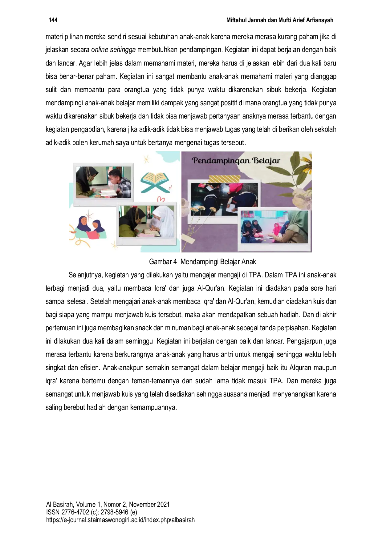 JURIS Optimalisasi Penanggulangan Dampak Pandemi Covid 19 Melalui Pendampingan Masyarakat Di Dukuh Teseh Wangen Polanhajro Klaten