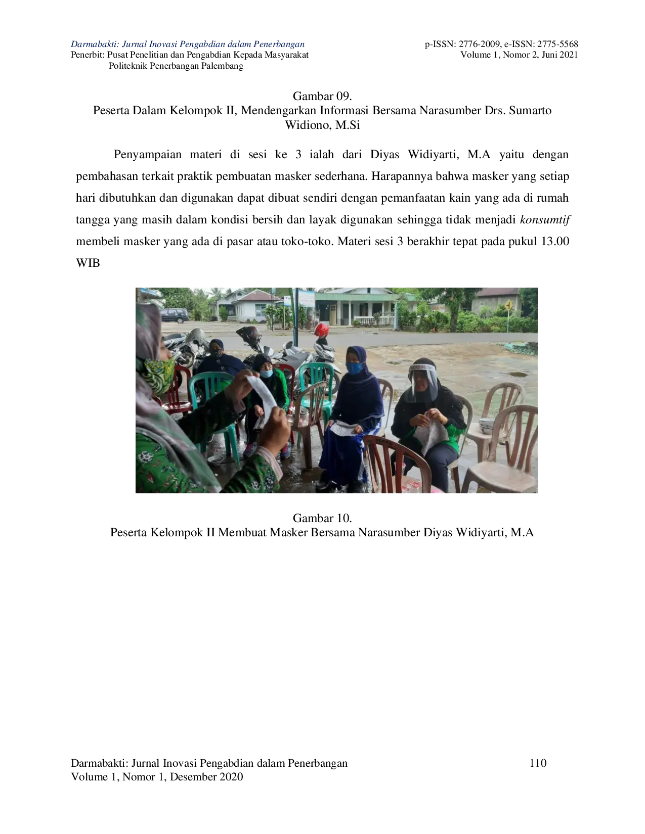 JURIS Upaya Peningkatan Pengetahuan Hidup Sehat Mencegah Covid 19 Bagi Masyarakat Di Desa Marga Sakti Kecamatan Padang Jaya Kabupaten Bengkulu Utara