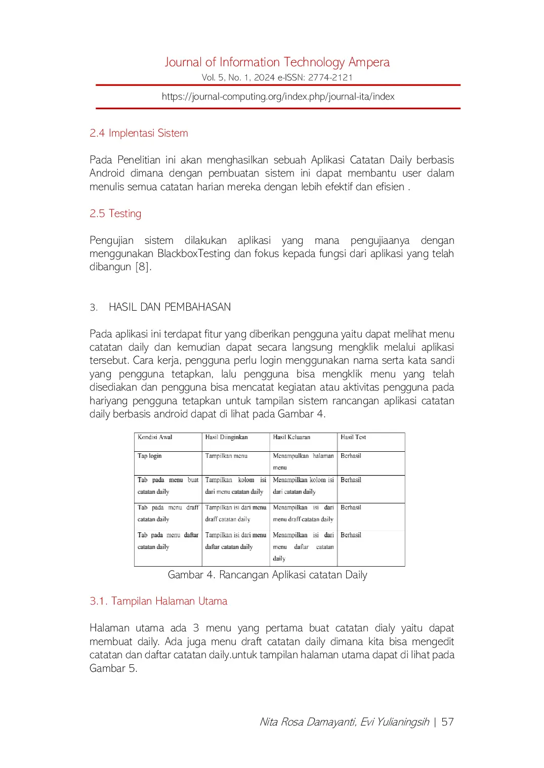 JURIS Design Aplikasi Catatan Daily Berbasis Android Menggunakan Metode Waterfall