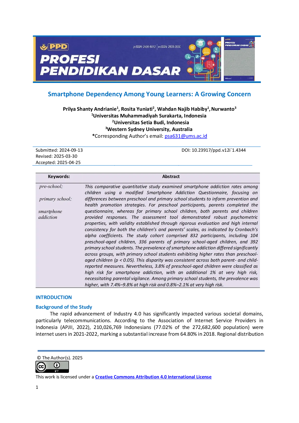 JURIS Smartphone Dependency Among Young Learners A Growing Concern