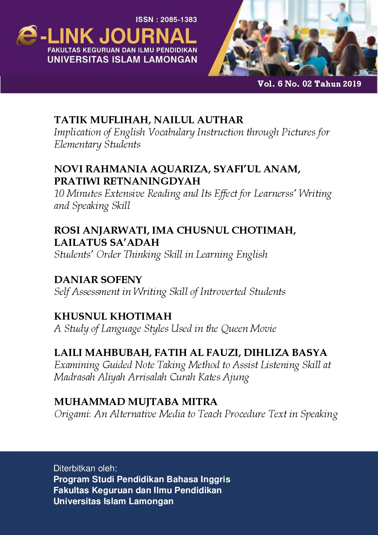 juris 10 Minutes Extensive Reading and Its Effect for Learners Writing and Speaking Skill